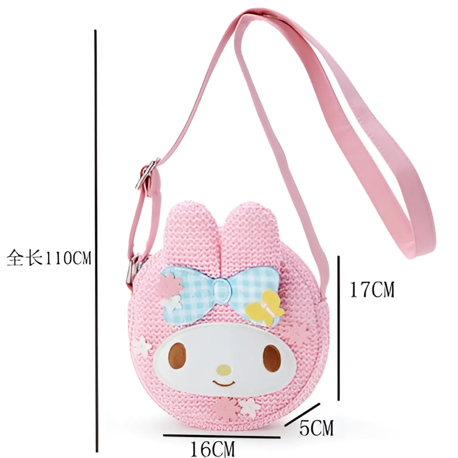 Hello Kitty & My Melody Heart Bag - Melody B - All Products - Handbags - 10 - 2024