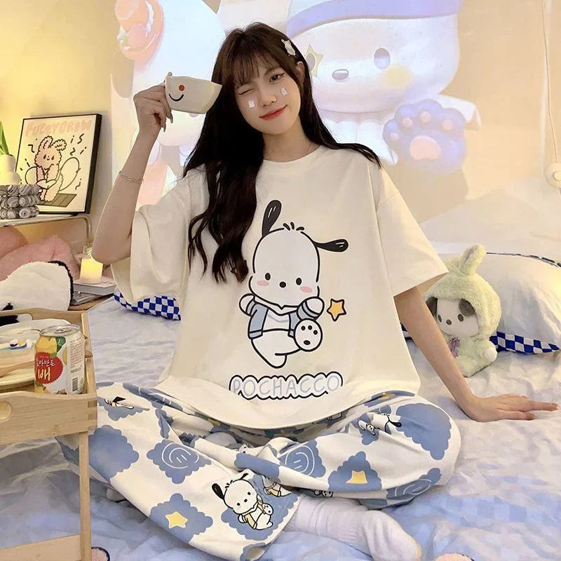 Kawaii Pochacco Cartoon Pajama Set - 3 / XXL - All Products - Pajamas - 1 - 2024