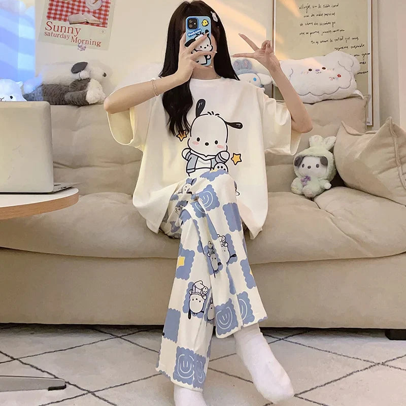 Kawaii Pochacco Cartoon Pajama Set - All Products - Pajamas - 5 - 2024