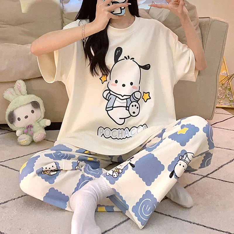 Kawaii Pochacco Cartoon Pajama Set - All Products - Pajamas - 2 - 2024