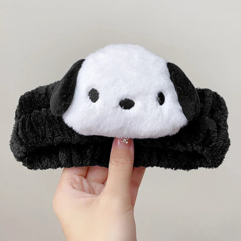 Kawaii Sanrio Cartoon Kuromi Doll Face Wash Hair Band - B1 - All Products - Headbands - 16 - 2024