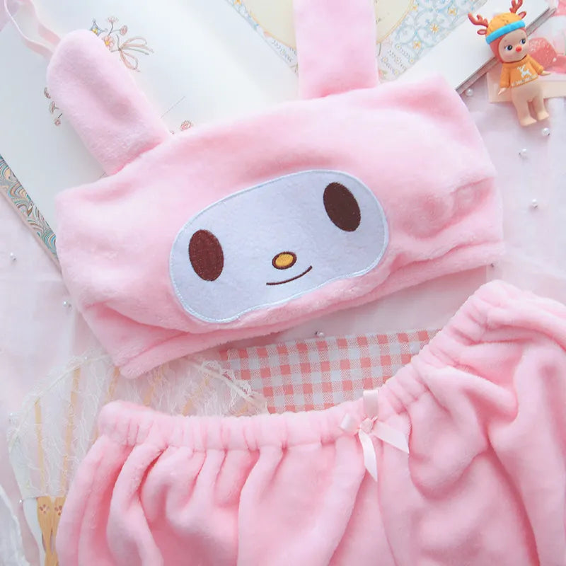 My Melody Cinnamoroll Pajama Two Piece Set - All Products - Outfit Sets - 16 - 2024