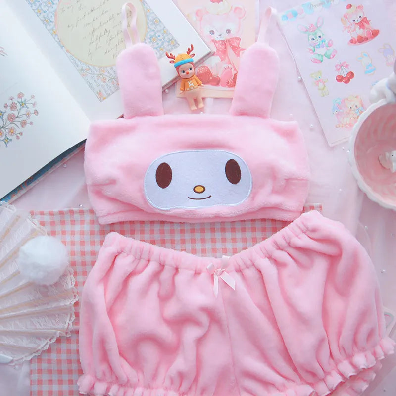 My Melody Cinnamoroll Pajama Two Piece Set - All Products - Outfit Sets - 23 - 2024