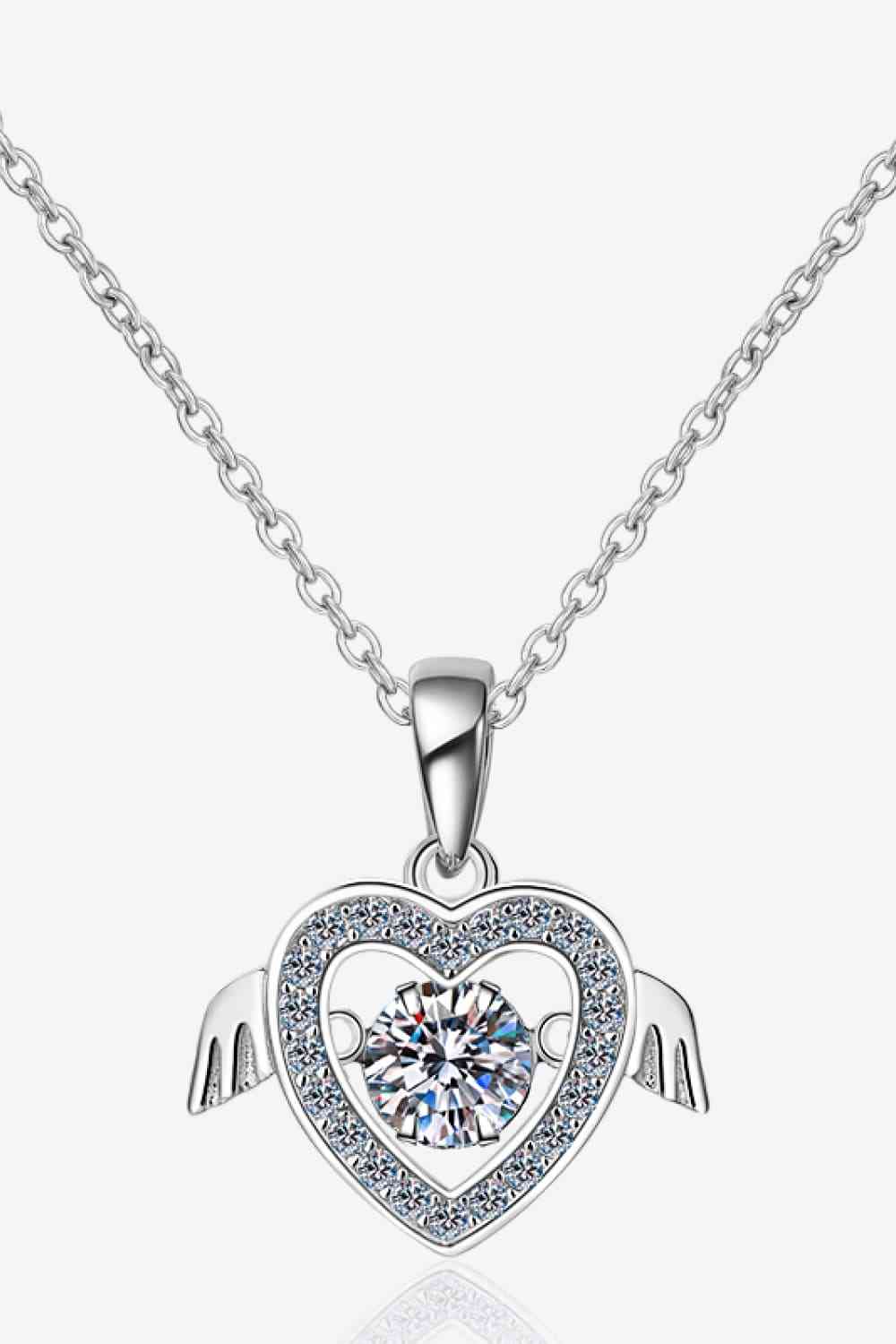 Moissanite 925 Sterling Silver Necklace - Silver / One Size - All Products - Necklaces - 1 - 2024