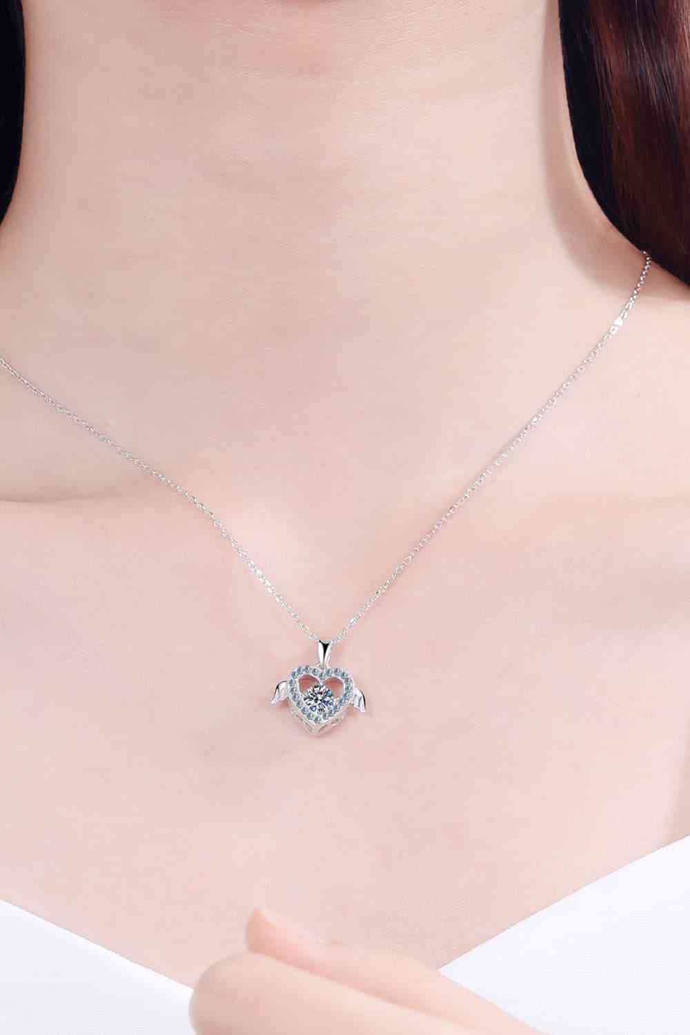 Moissanite 925 Sterling Silver Necklace - Silver / One Size - All Products - Necklaces - 4 - 2024