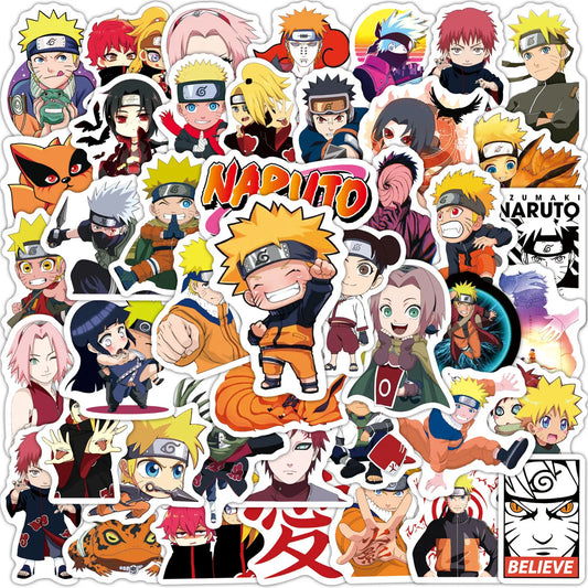 Naruto Stickers: Waterproof Decals - 10PCS - All Products - Decorative Stickers - 1 - 2024