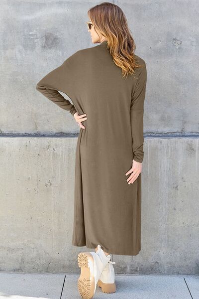 Open Front Long Sleeve Cover Up - All Products - Shirts & Tops - 12 - 2024
