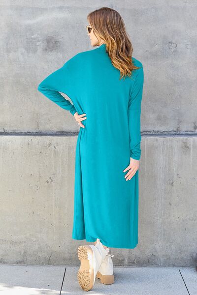 Open Front Long Sleeve Cover Up - All Products - Shirts & Tops - 25 - 2024
