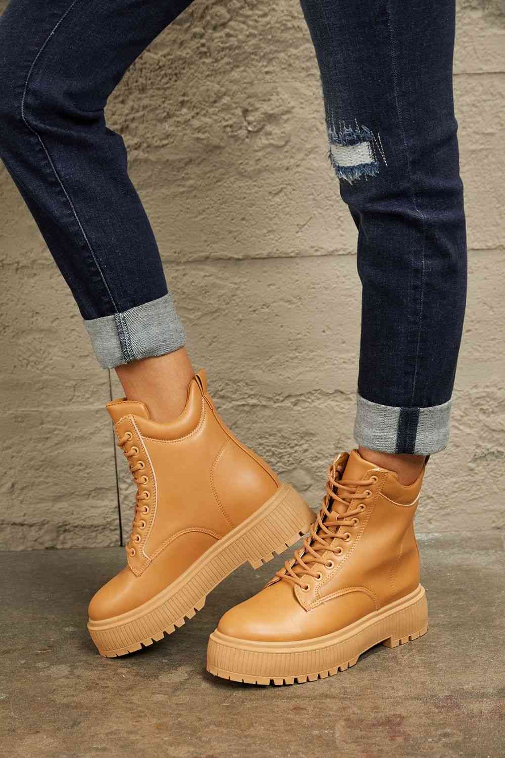 Platform Combat Boots - All Products - Shoes - 4 - 2024