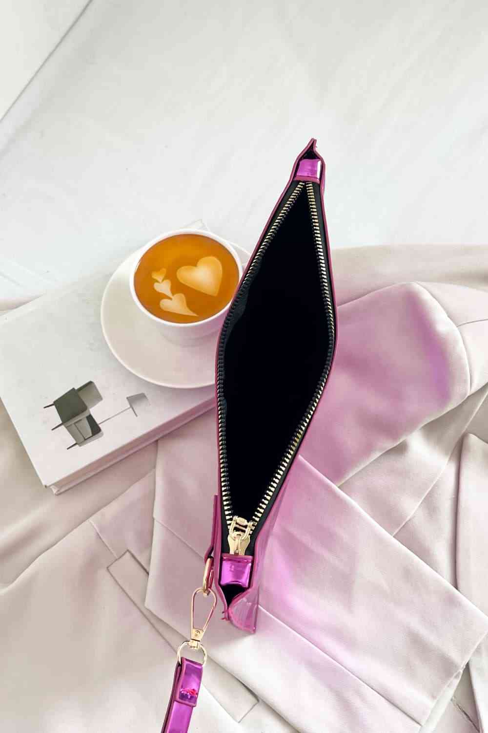 PU Leather Wristlet Bag - All Products - Handbags - 4 - 2024