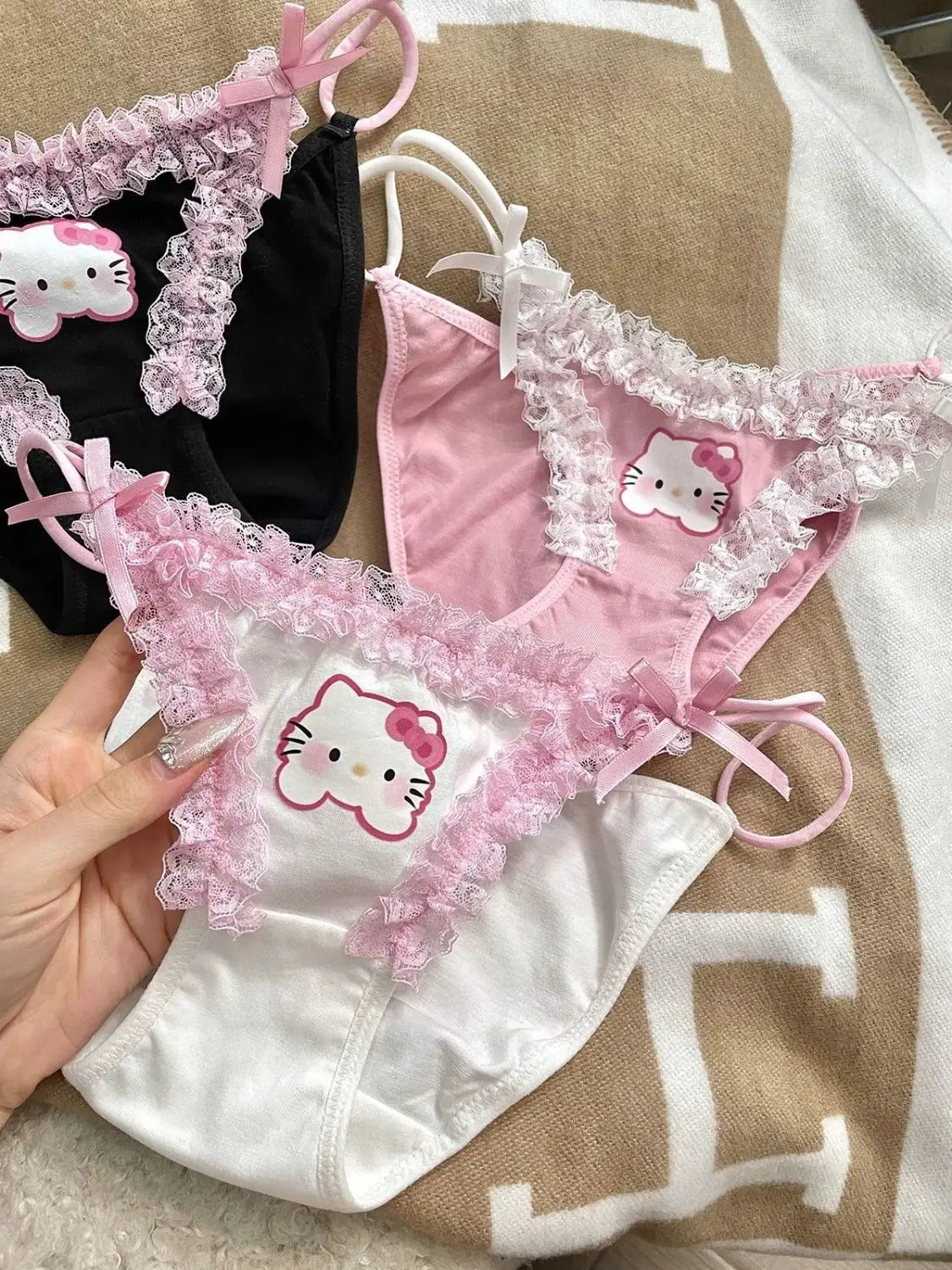 Sanrio Hello Kitty Lace Underwear - All Products - Lingerie - 7 - 2024