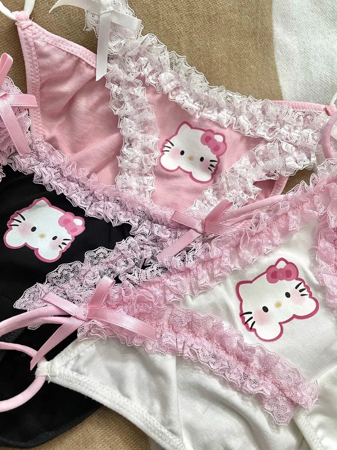 Sanrio Hello Kitty Lace Underwear - All Products - Lingerie - 8 - 2024