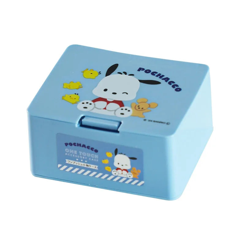Sanrio Hello Kitty Press Box: Cute Cartoon Cinnamonroll Girl Lipstick and Cosmetics Storage - 52x88x108MM 2 - All