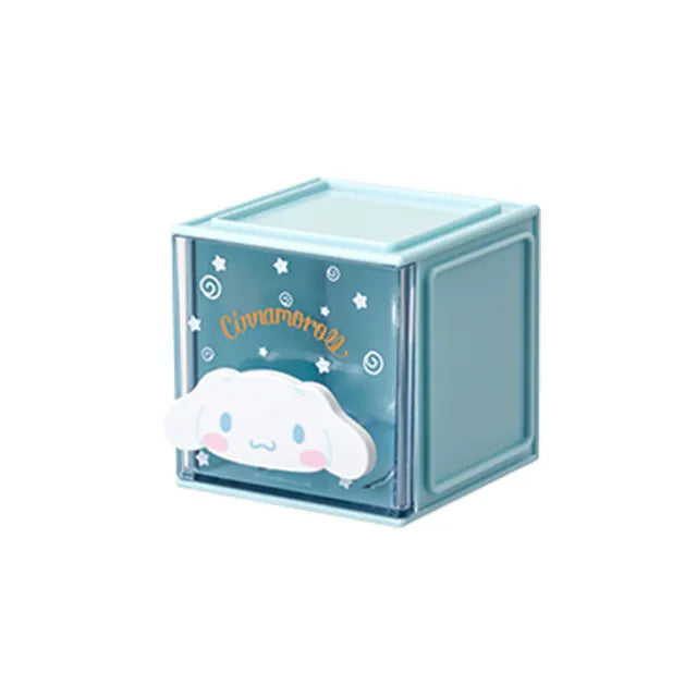 Sanrio Kawaii Storage Box - Cinnamoroll - All Products - Storage Devices - 10 - 2024