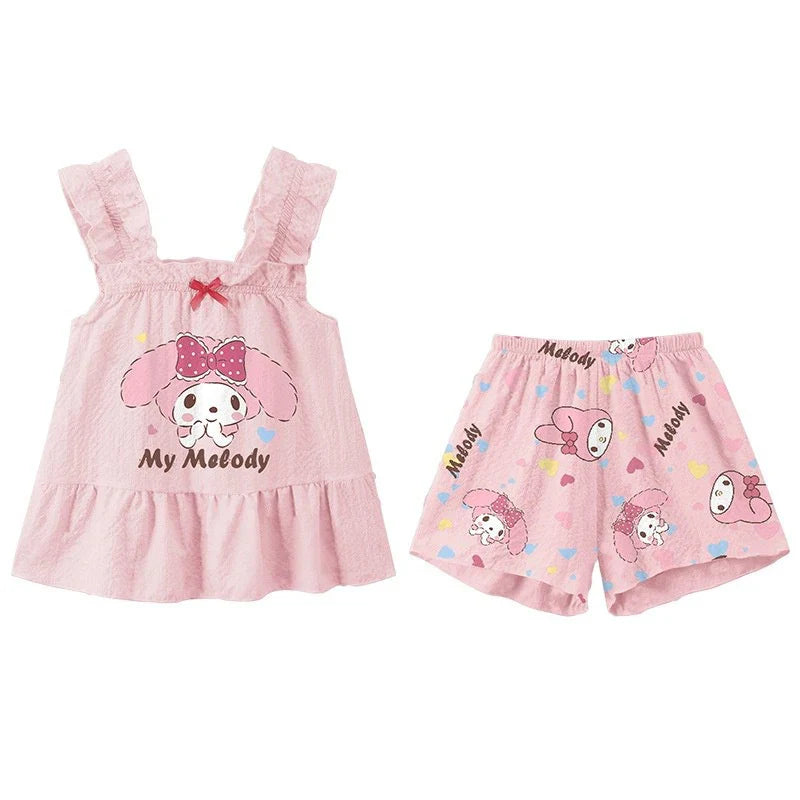 Sanrio Kuromi Cinnamoroll Childrens Pajamas - All Products - Baby & Toddler Clothing - 3 - 2024