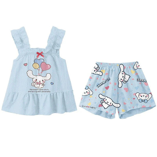 Sanrio Kuromi Cinnamoroll Childrens Pajamas - All Products - Baby & Toddler Clothing - 2 - 2024