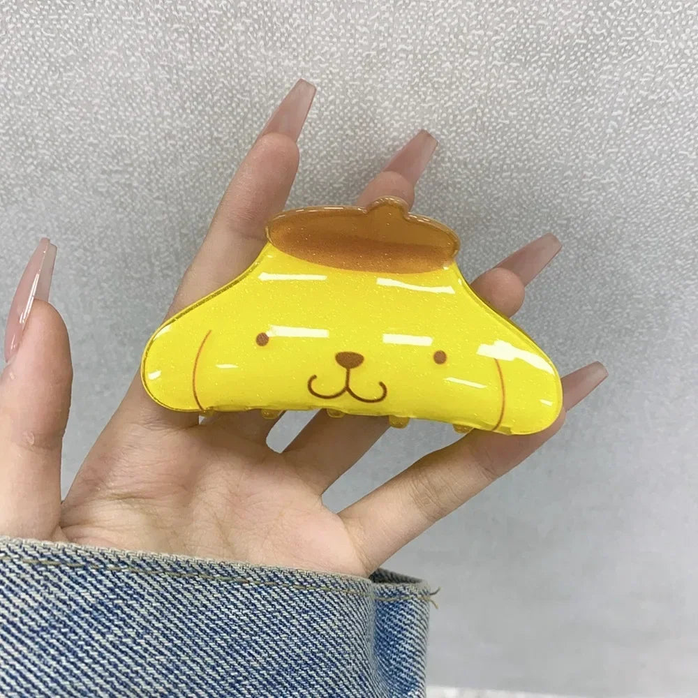 Small Animal Grip Clip: Cute Hello Kitty & Kuromi Cartoon Hairpin Set for Girls - B5 - All Products - Hair Pins - 20
