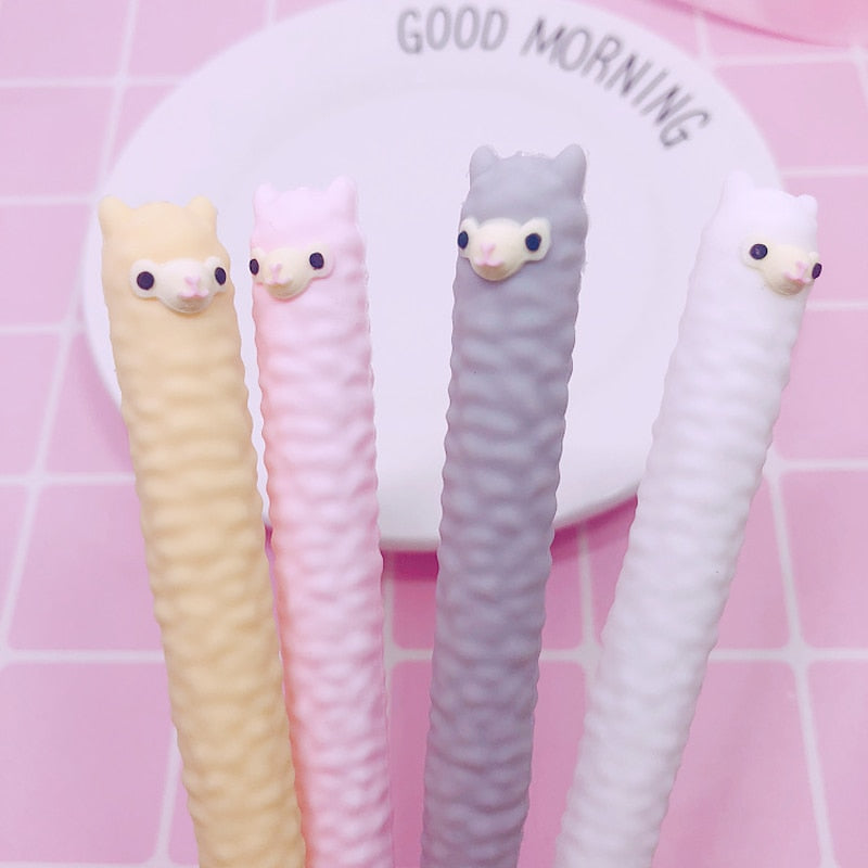 1X Cute Alpaca Gel Pen - Stationary & More - Pens - 9 - 2024