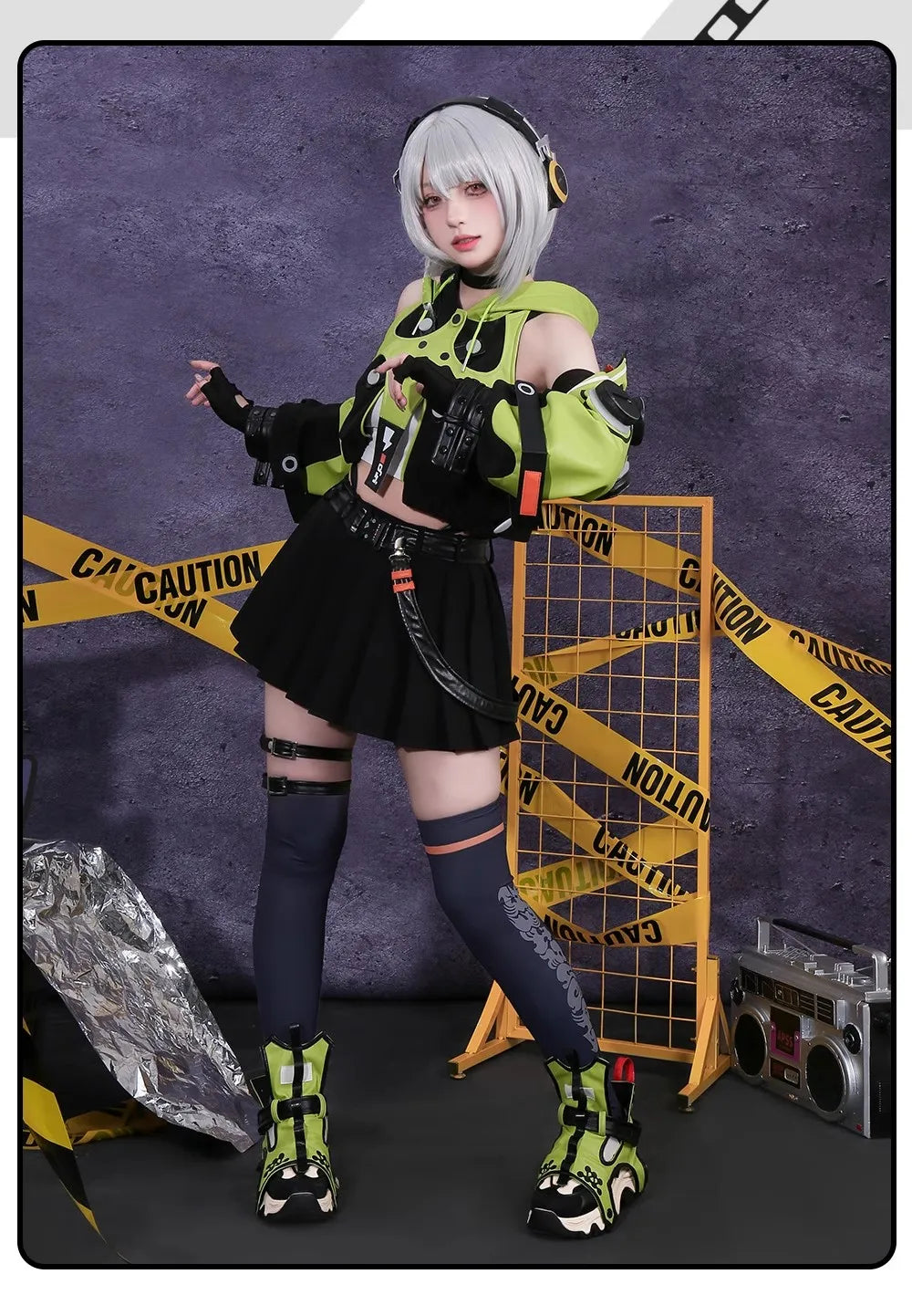 Anby Demara Cosplay Costume – Zenless Zone Zero Outfit with Props - Cosplay - Costumes - 2024 - 15 - Worldwide Shipping