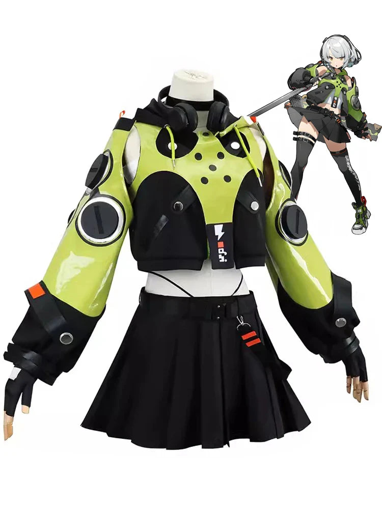 Anby Demara Cosplay Costume – Zenless Zone Zero Outfit with Props - Cosplay - Costumes - 2024 - 7 - Worldwide Shipping