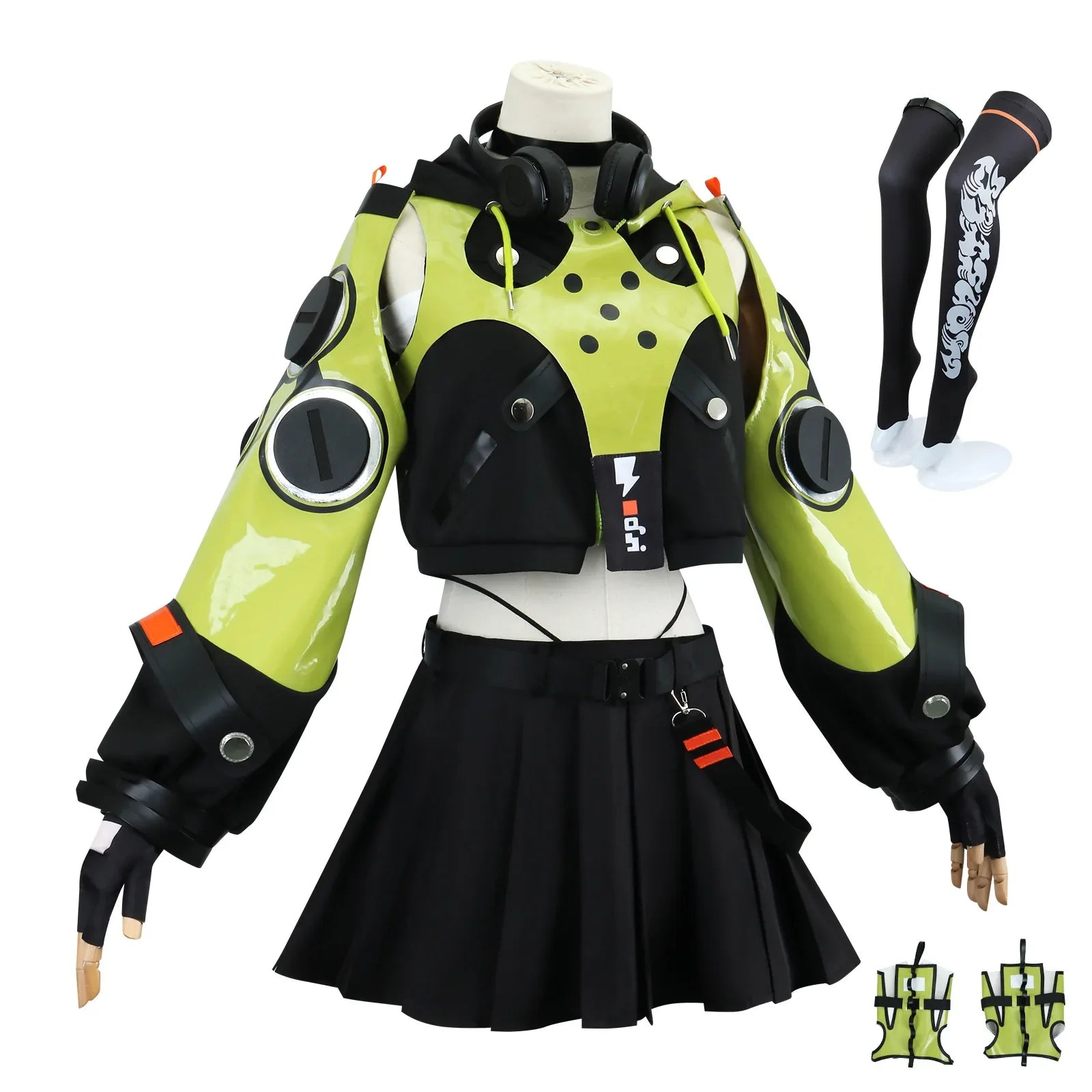 Anby Demara Cosplay Costume – Zenless Zone Zero Outfit with Props - Cosplay - Costumes - 2024 - 3 - Worldwide Shipping