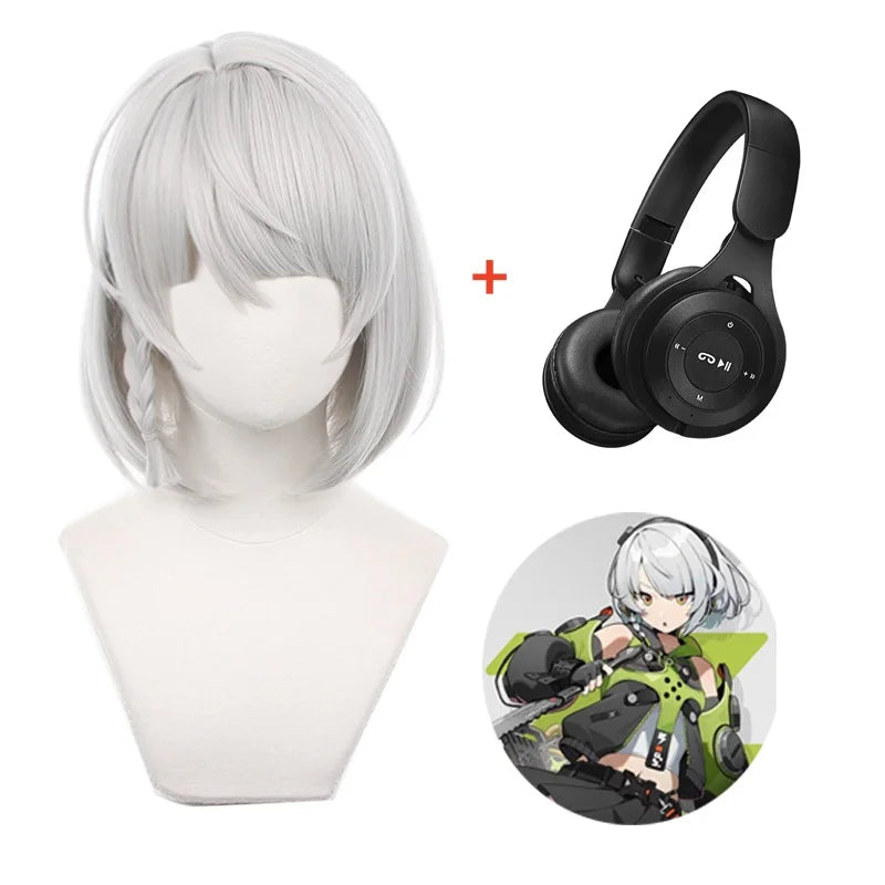 Anby Demara Cosplay Costume – Zenless Zone Zero Outfit with Props - S / Wig and Headset - Cosplay - Costumes - 2024