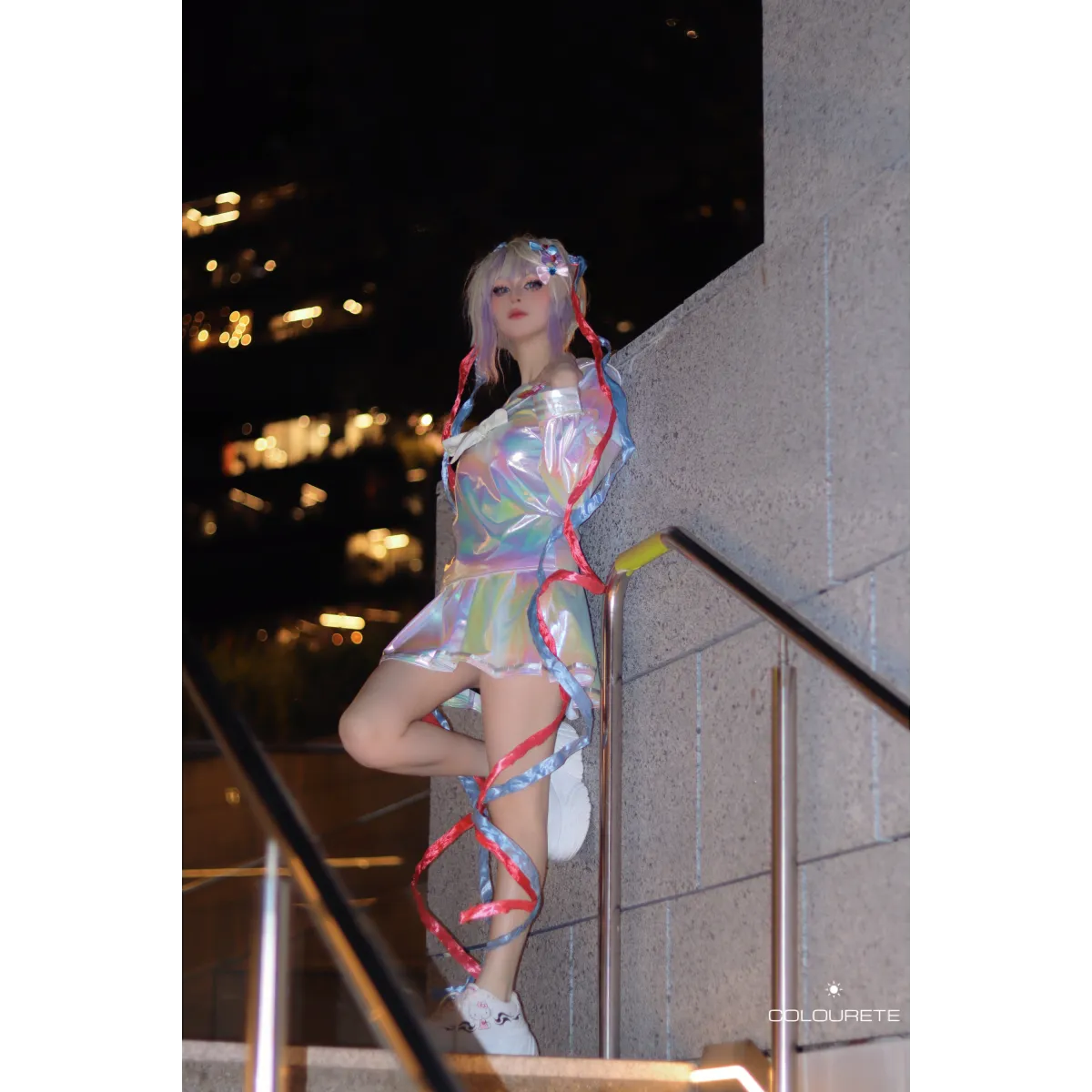 Needy Girl Overdose/Angel Carnival Party Costume - Laser JK Sailor Suit Halloween Cosplay - Cosplay - 34