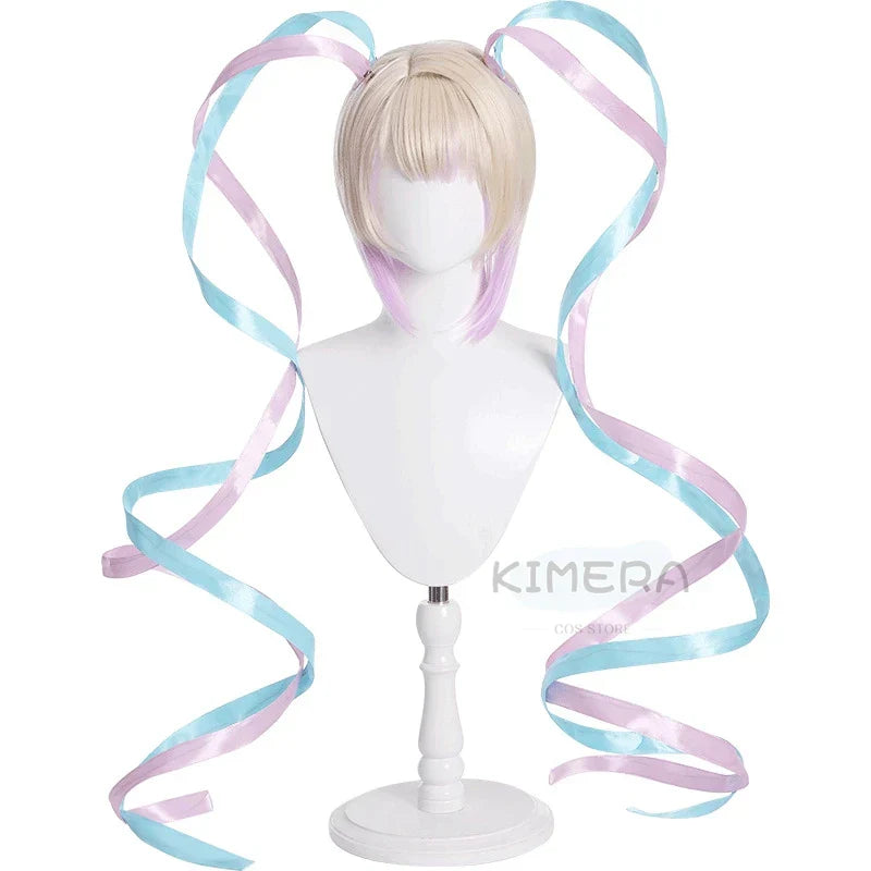 Needy Girl Overdose/Angel Carnival Party Costume - Laser JK Sailor Suit Halloween Cosplay - Ribbon Wig / XS / CHINA