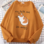 Kawaii ’Im Angy’ Cat Hoodie - Women’s Clothing & Accessories - 13