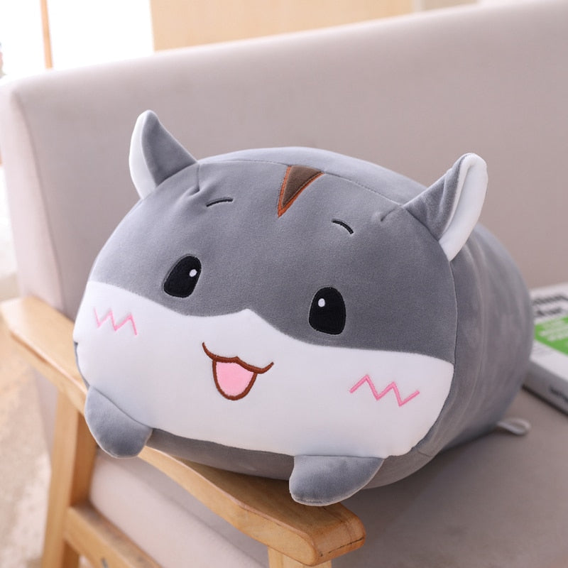 Animal Plush Toys - Hamster Gray / 20cm - Toys - Stuffed Animals - 23 - 2024