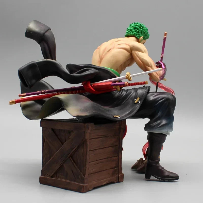 15cm Roronoa Zoro Figure with 2 Heads - One Piece PVC Statue - Anime - Action & Toy Figures - 3 - 2024