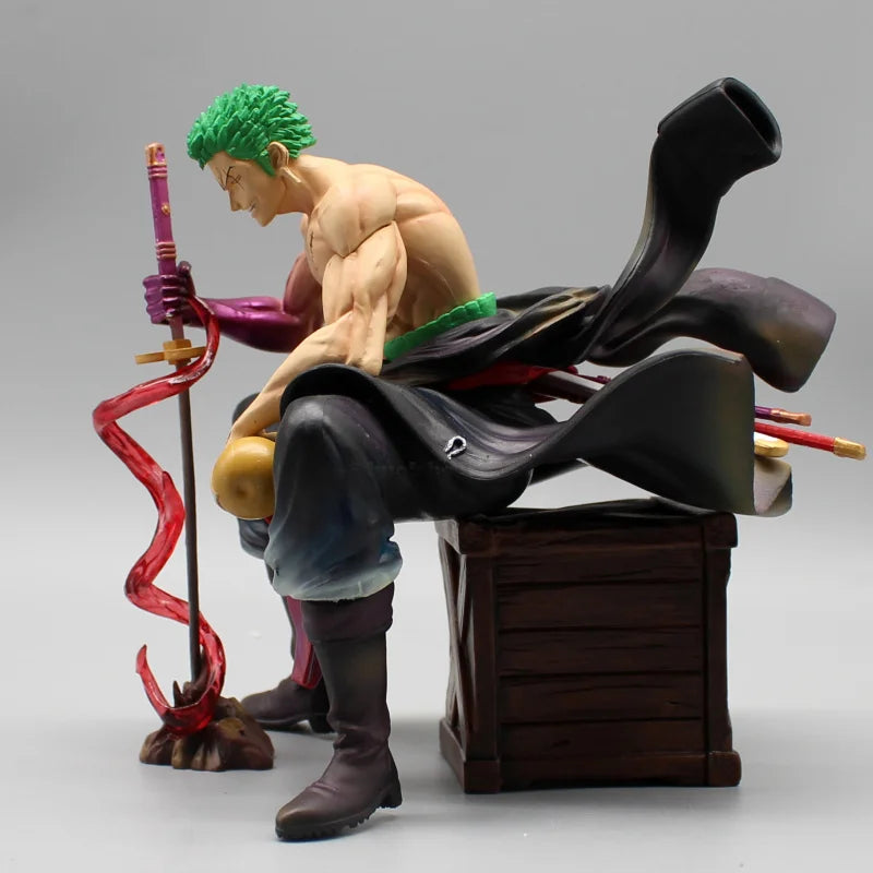 15cm Roronoa Zoro Figure with 2 Heads - One Piece PVC Statue - Anime - Action & Toy Figures - 4 - 2024