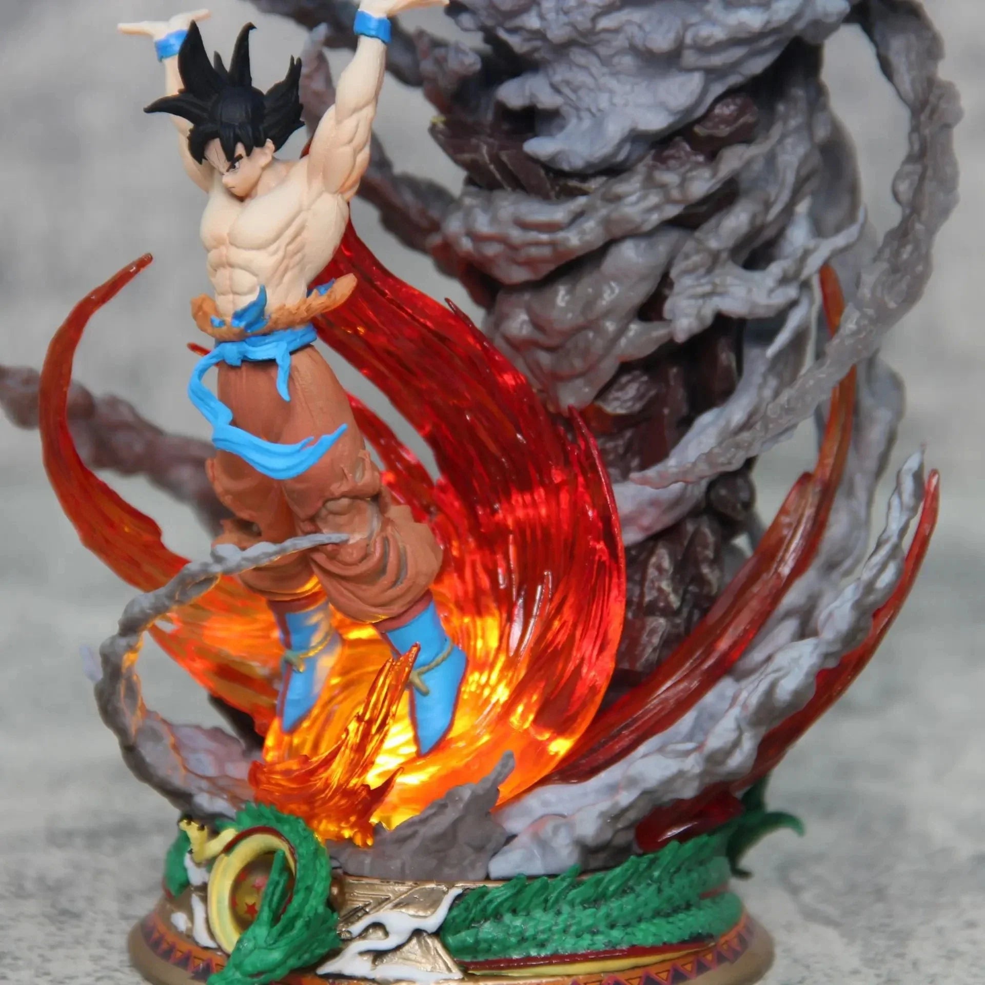 23cm Super Spirit Bomb Goku Action Figure - Anime - Action & Toy Figures - 3 - 2024