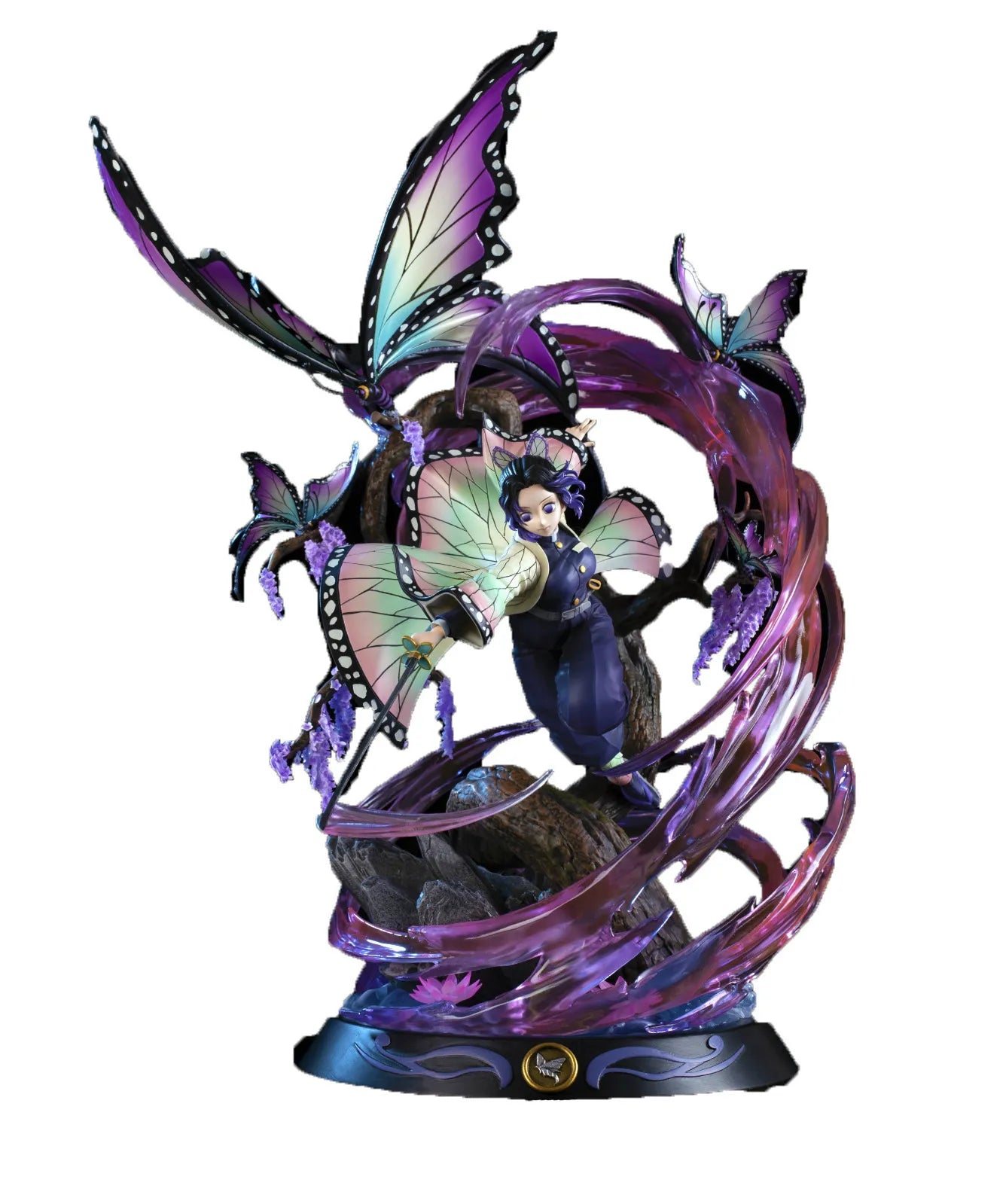 36cm Demon Slayer Kochou Shinobu 1/6 PVC GK Figure - 36cm Deep purple / No Box - Anime - Action & Toy Figures - 7 - 2024