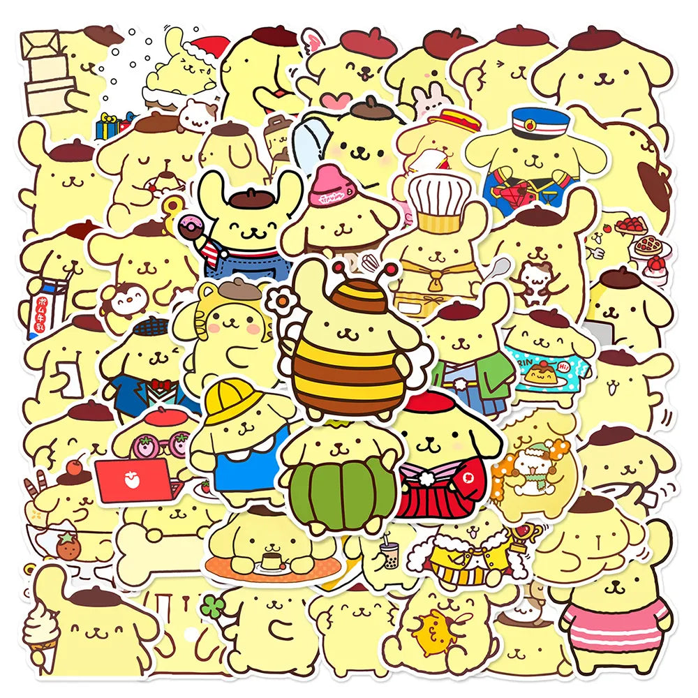 50pcs Sanrio Cartoon Stickers - Hello Kitty Kuromi My Melody - Style 25 - Anime - Decorative Stickers - 31 - 2024