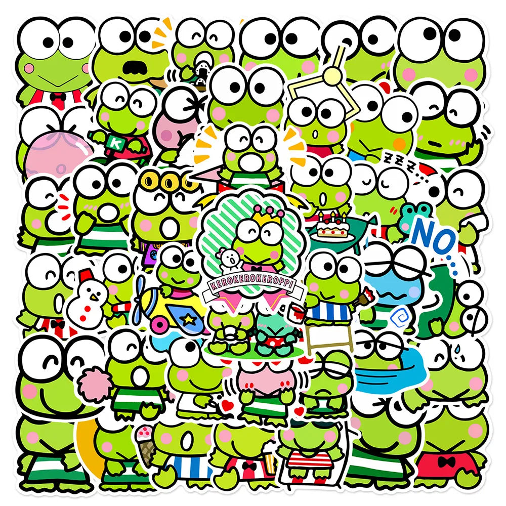 50pcs Sanrio Cartoon Stickers - Hello Kitty Kuromi My Melody - Style 26 - Anime - Decorative Stickers - 32 - 2024