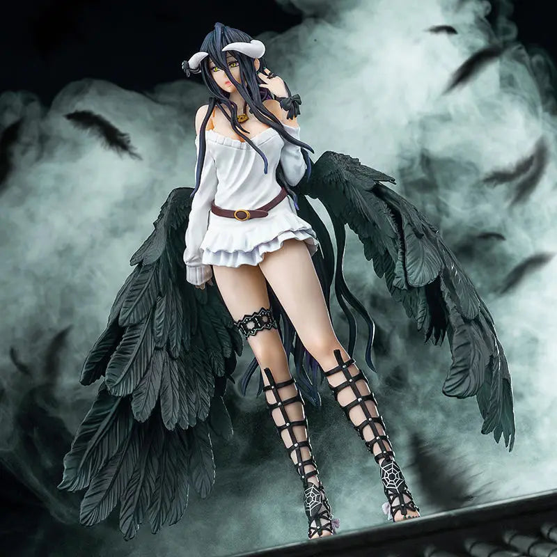 Albedo 21cm Figure - Overlord So-Bin Action Model - 21cm Opp Bag - Anime - Figurines - 1 - 2024