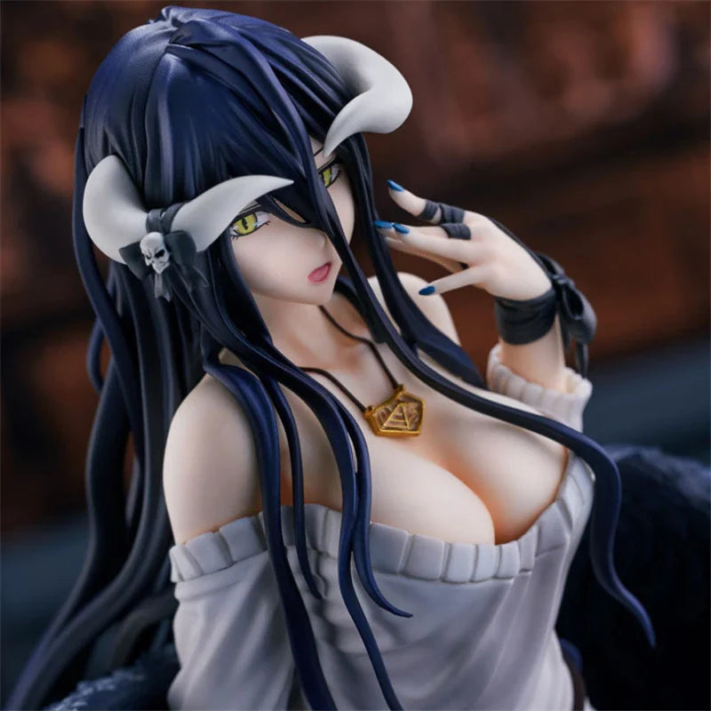 Albedo 21cm Figure - Overlord So-Bin Action Model - 21cm Opp Bag - Anime - Figurines - 6 - 2024