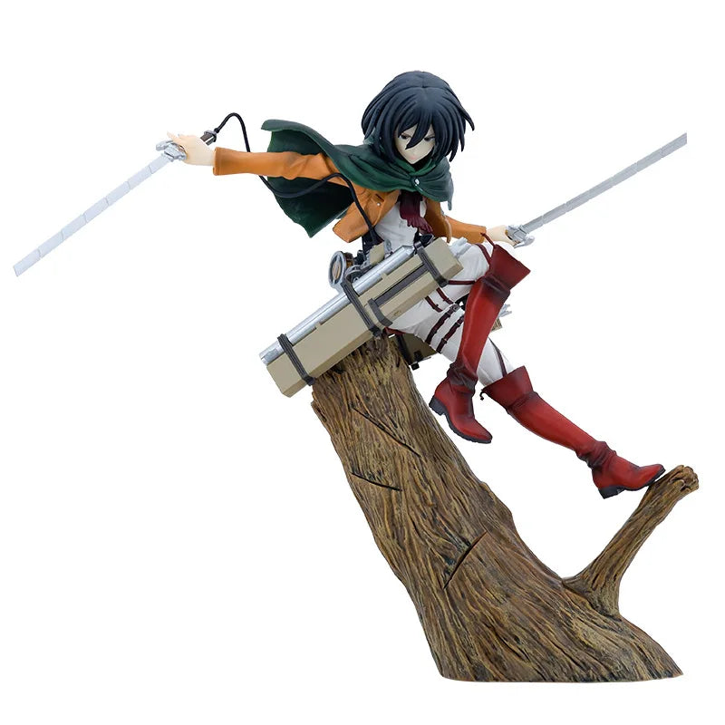 Attack on Titan Mikasa & Levi PVC Action Figure Set - 24cm No box - Anime - Action & Toy Figures - 6 - 2024