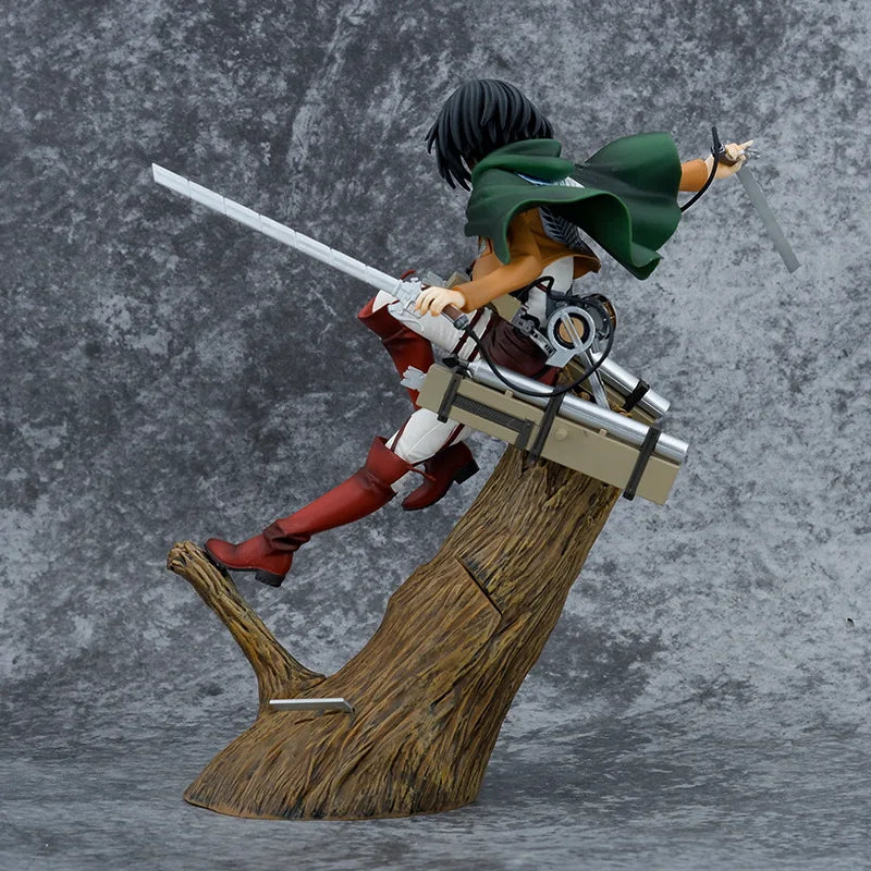 Attack on Titan Mikasa & Levi PVC Action Figure Set - Anime - Action & Toy Figures - 2 - 2024