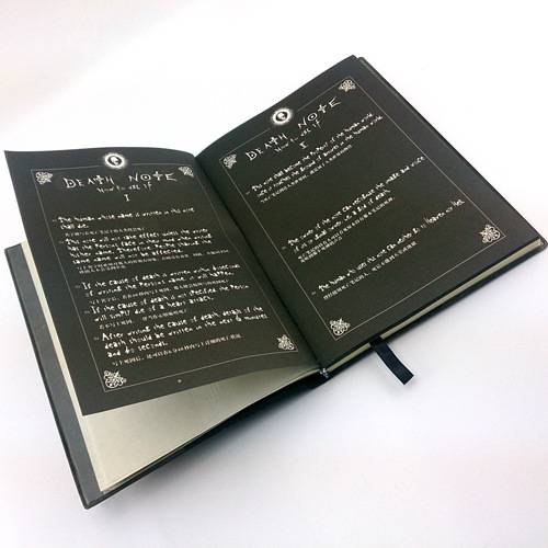 Cosplay Death Note Notebook with Goose Feather - Anime - Books - 3 - 2024