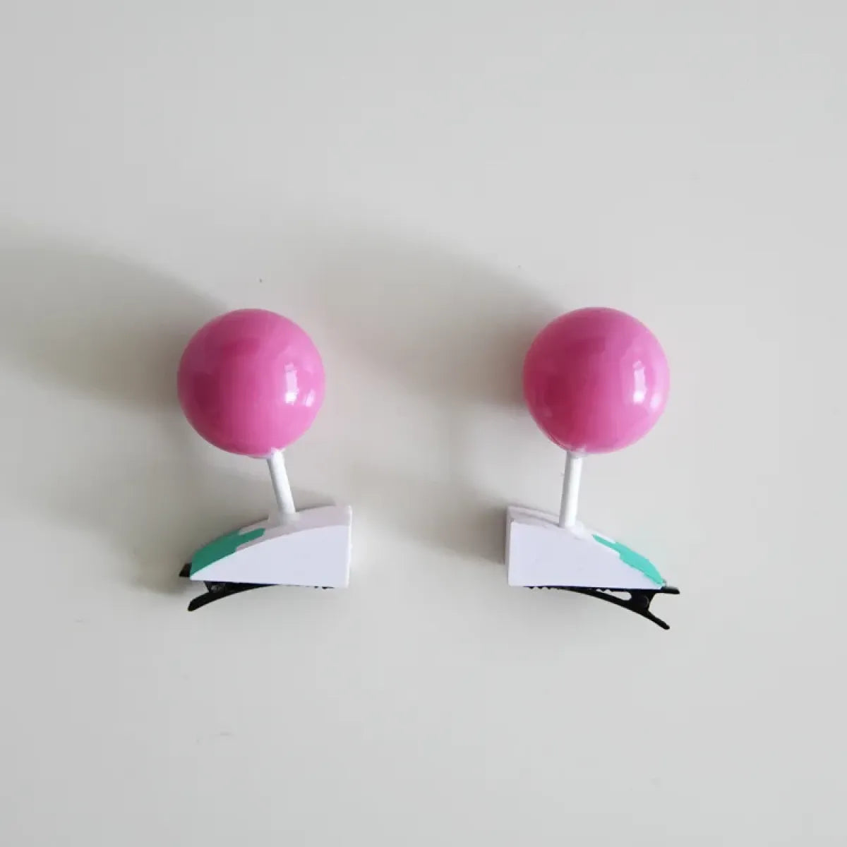 Saiki Kusuo Cosplay Wig – Pink Wig with Hairpins & Green Glasses Set - Anime - Cosplay - 9