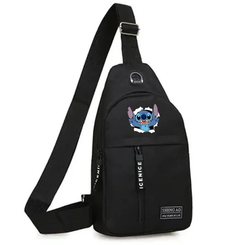 Disney Stitch Multifunctional Chest Bag - sdz0016 - Anime - Luggage & Bags - 6 - 2024