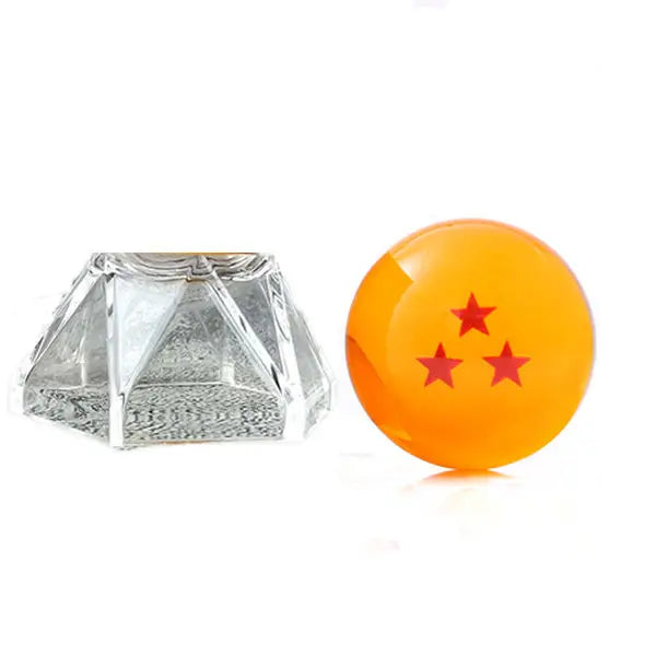 Dragon Ball Z Crystal Ball Set with Stand - 3 star With stand / 4.3cm - Anime - Action & Toy Figures - 21 - 2024