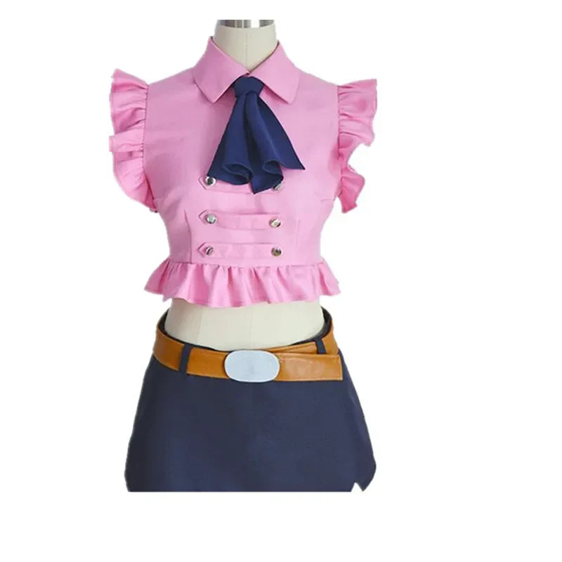 Elizabeth Liones Cosplay Costume - The Seven Deadly Sins - Set 2 / S - Anime - Costumes - 6 - 2024
