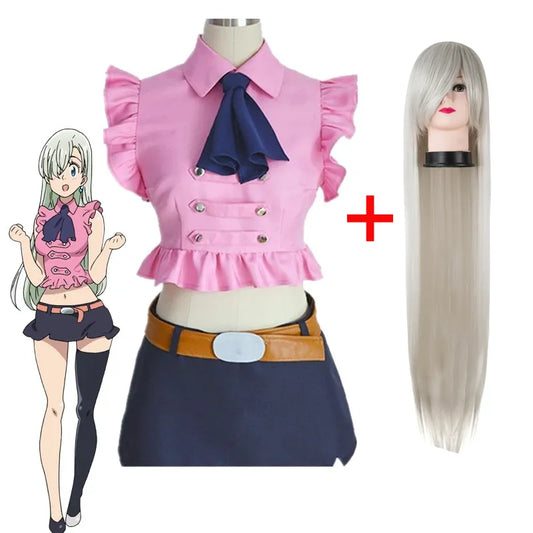 Elizabeth Liones Cosplay Costume - The Seven Deadly Sins - Anime - Costumes - 1 - 2024