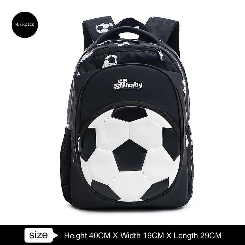 Anime Football Backpack - Schoolbag for Children - Black - Anime - Backpacks - 7 - 2024