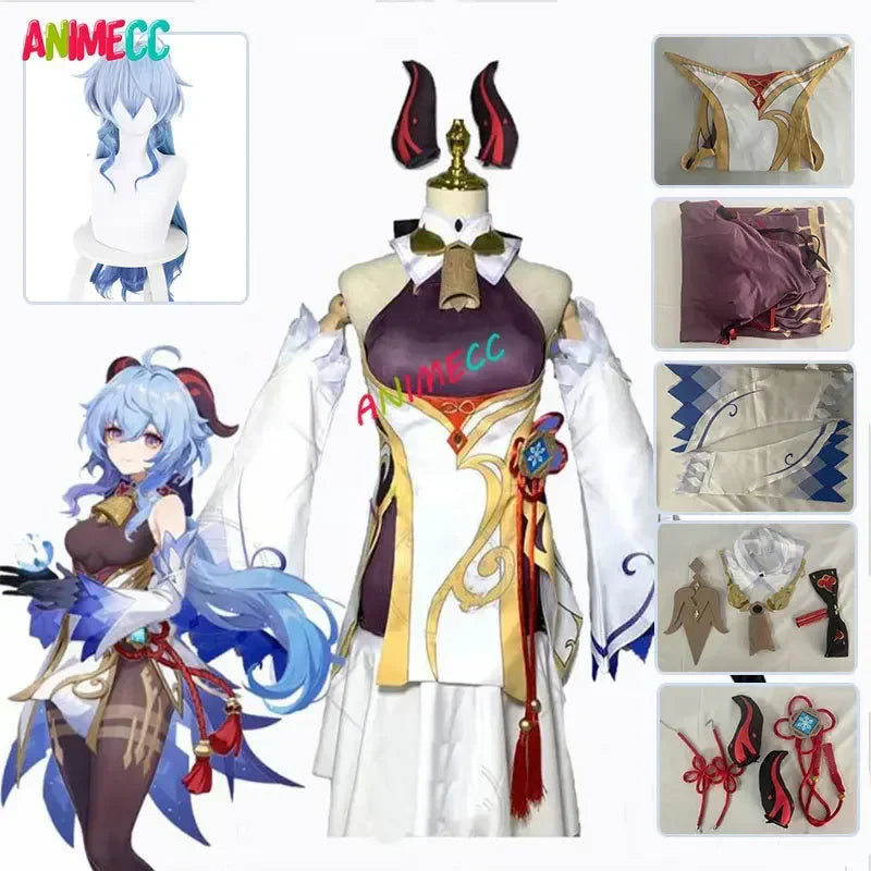 Genshin Impact Ganyu Cosplay Costume - Anime - Costumes - 1 - 2024