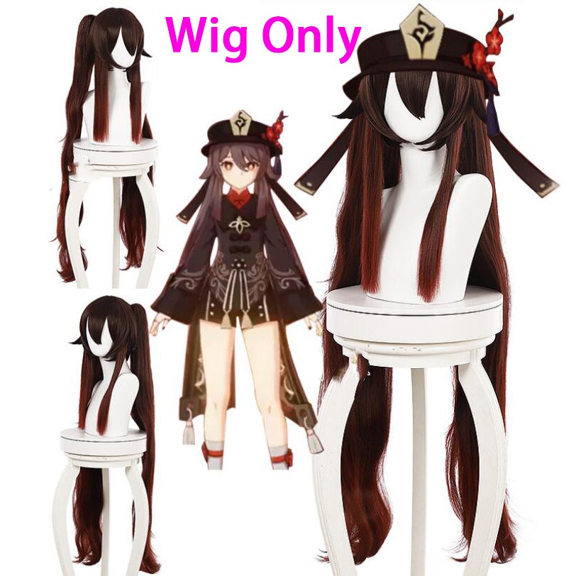 Genshin Impact Hutao Cosplay Costume - Hutao Wig / M / Genshin Impact - Anime - Clothing - 8 - 2024