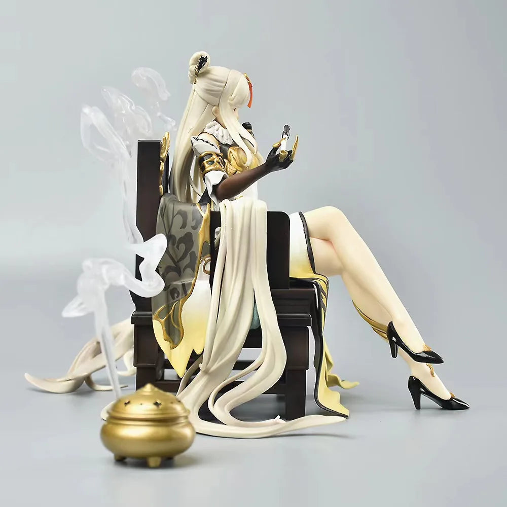 Genshin Impact Ningguang Gold Leaf & Pearly Jade Ver. Anime Figure - 18cm - Anime - Action & Toy Figures - 5 - 2024
